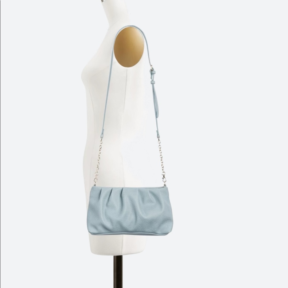 Market & Spruce Lea Pleated Clutch | Like New - Picture 3 of 4